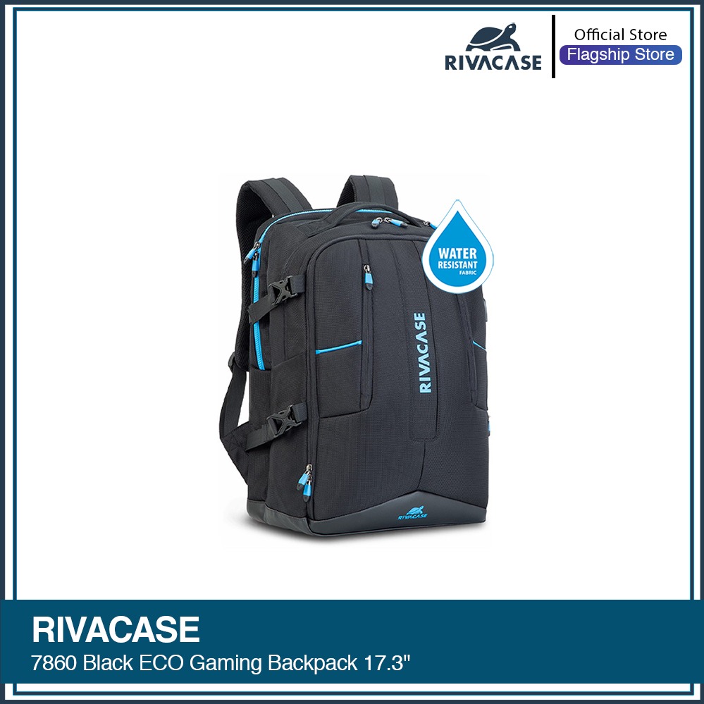 RIVACASE 7860 black ECO Gaming backpack 17.3"Gaming backpack 17.3"