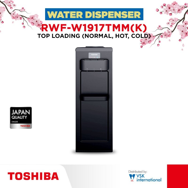 TOSHIBA RWF-W1917TMM(K) Top Load Water Dispenser