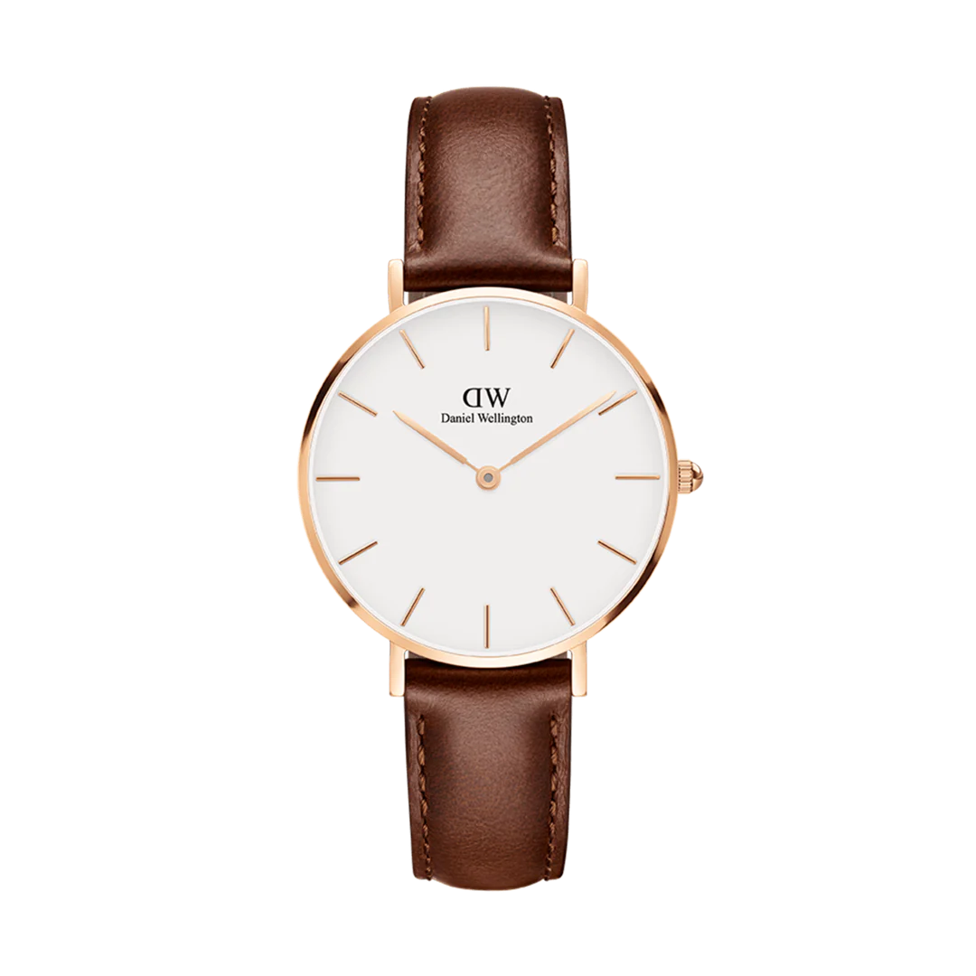 Daniel Wellington Petite St Mawes Rose Gold White 28mm