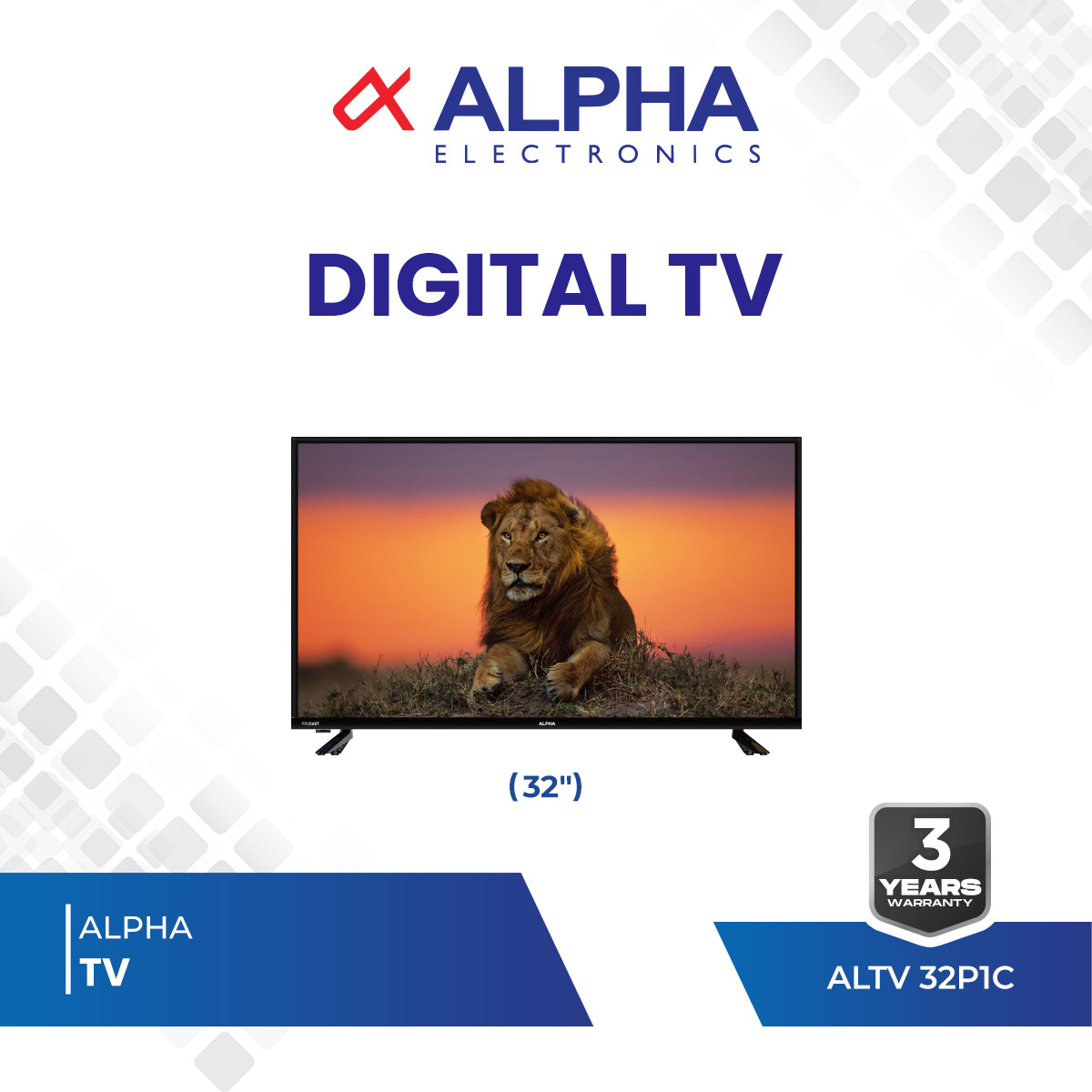 Alpha TV (ALTV32P1C 32"INCH DIGITAL T2)