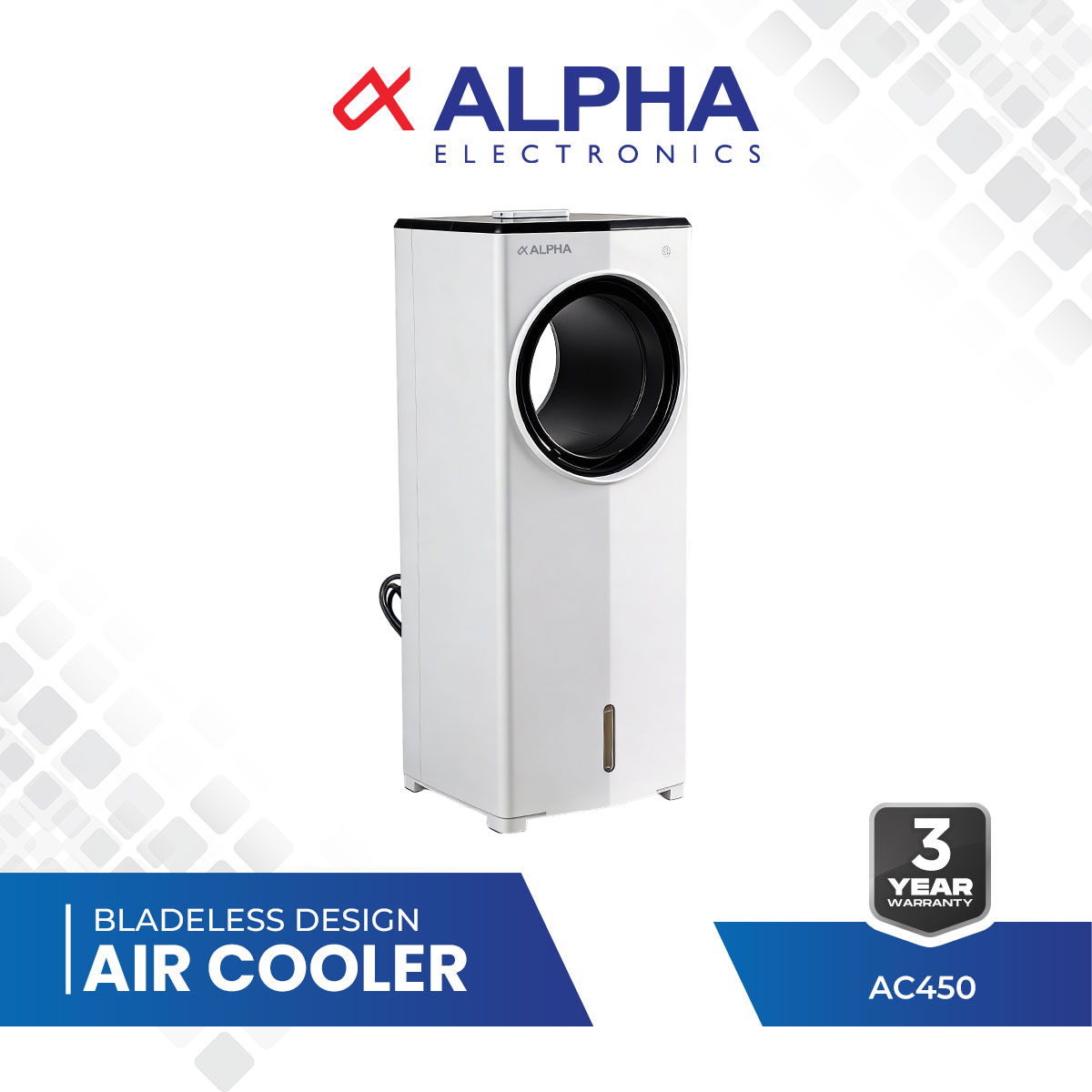 Pathein Alpha AC450 Bladeless Design Air Cooler ( 4.5L)