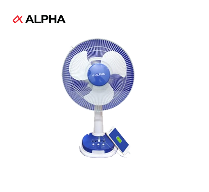 Pathein Alpha ALTF121BT 12" Rechargeable Table Fan