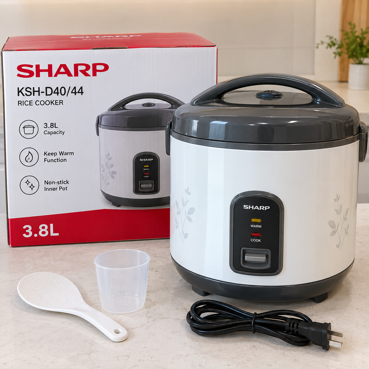 Bago SHARP RICECOOKER KSH-D40/44 (3.8L)