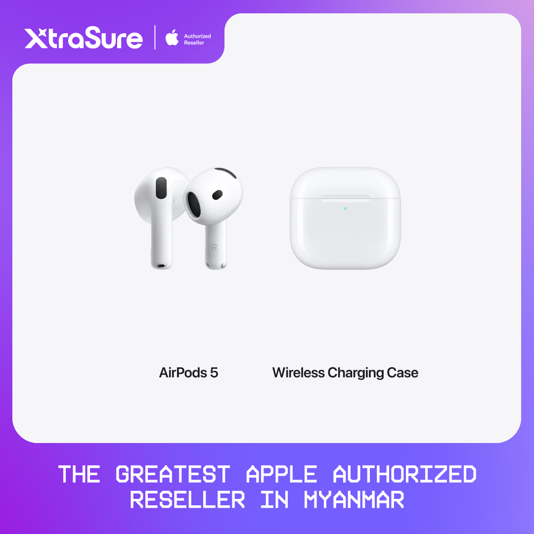 AirPods 5 With Wireless Charging Case (XtraSure)