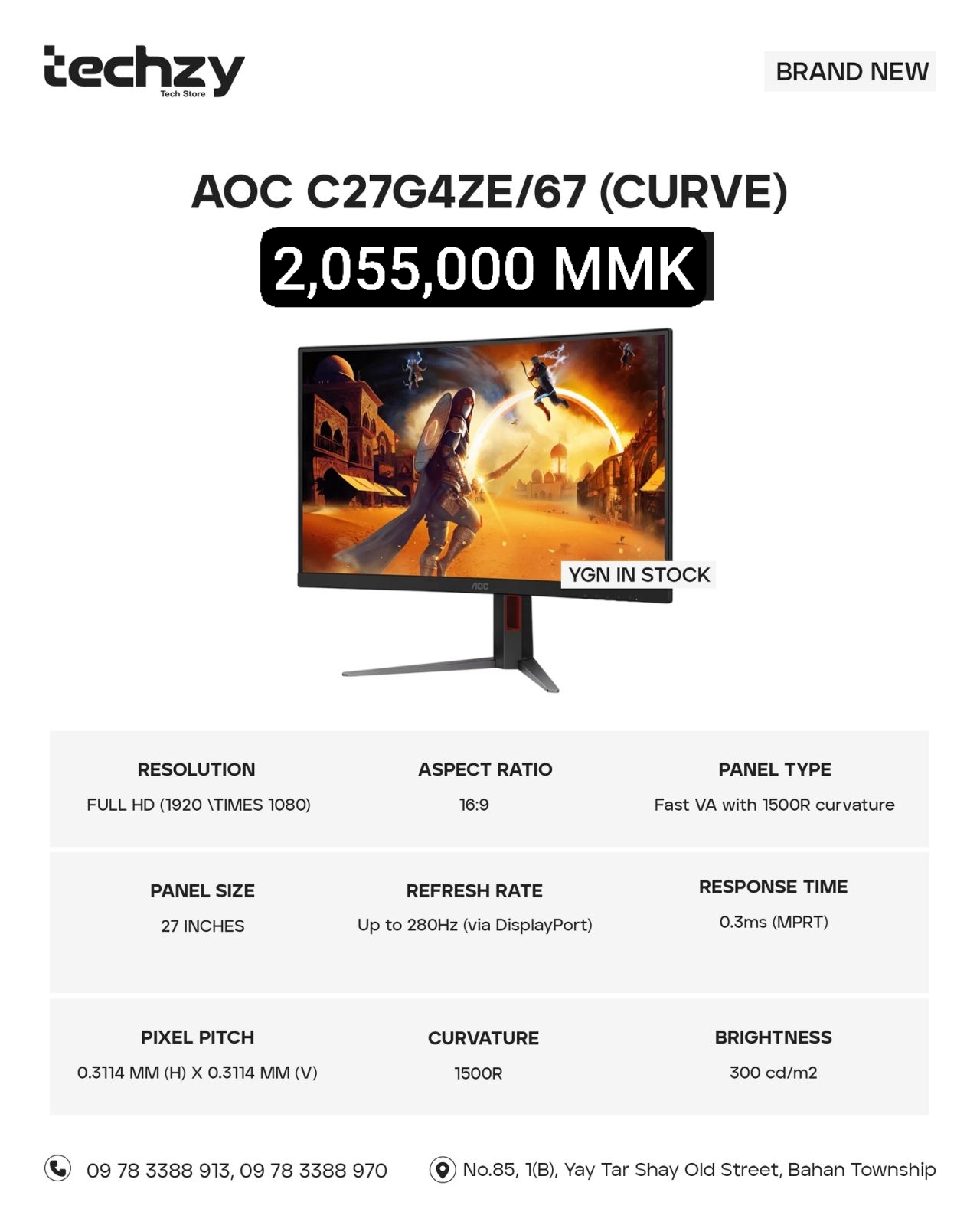 AOC C27G4ZE/67