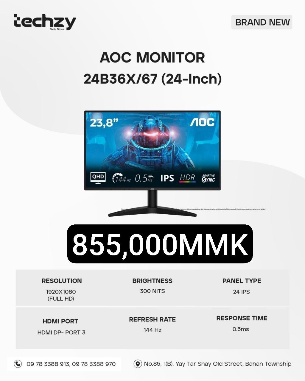 AOC 24B36X/67