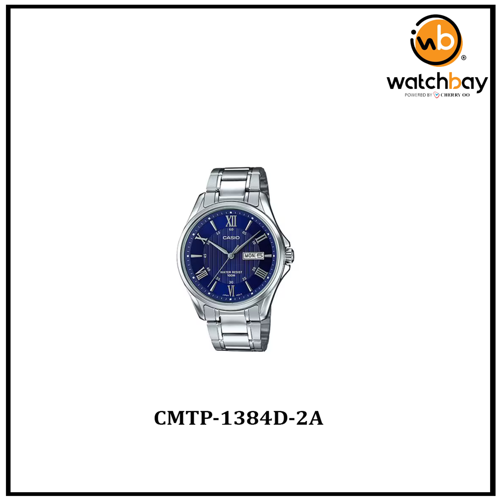 Casio Men Watch CMTP-1384D-2A