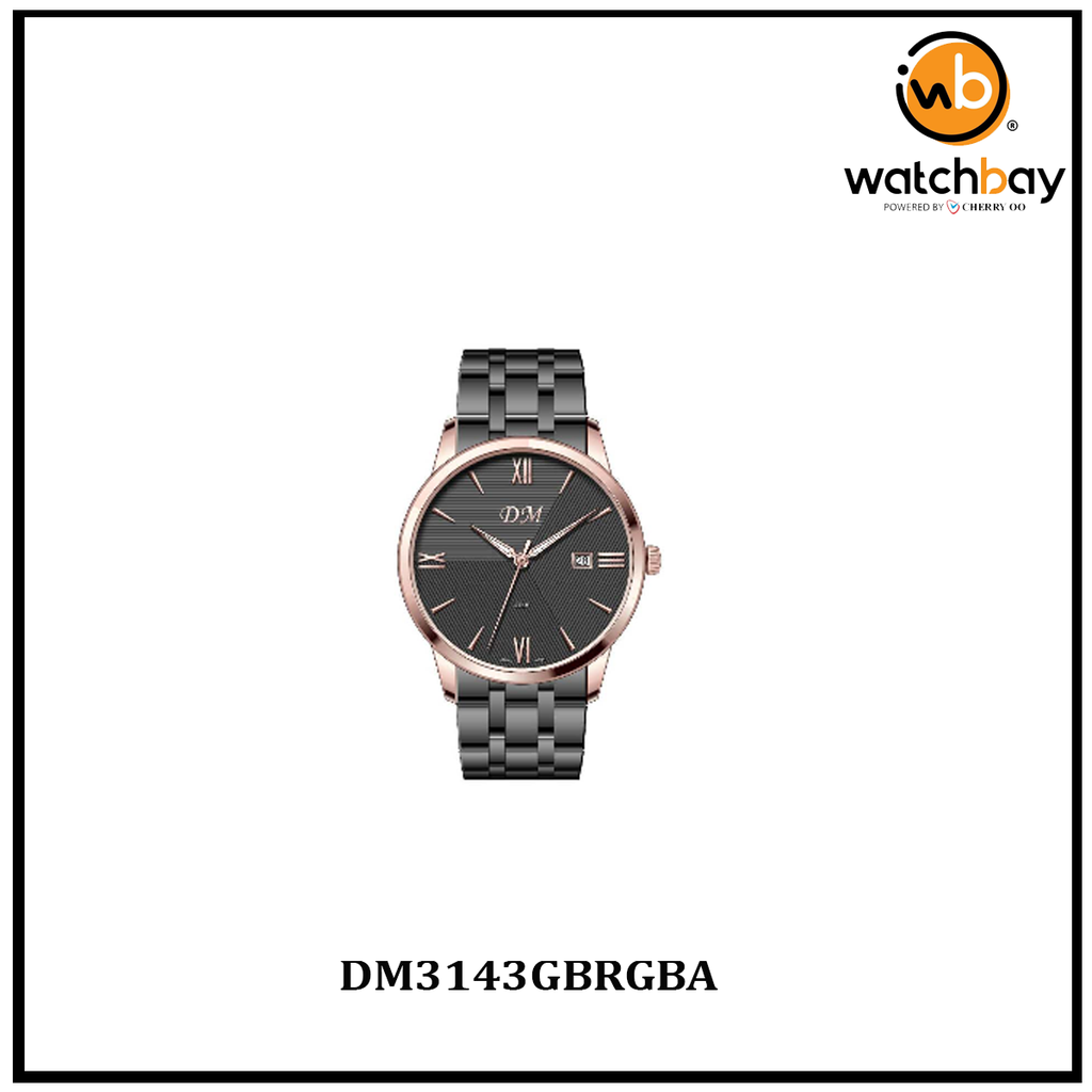 Dennis Martin Men Watch DM3143GBRGBA