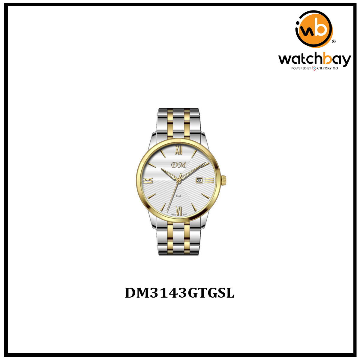 Dennis Martin Men Watch DM3143GTGSL
