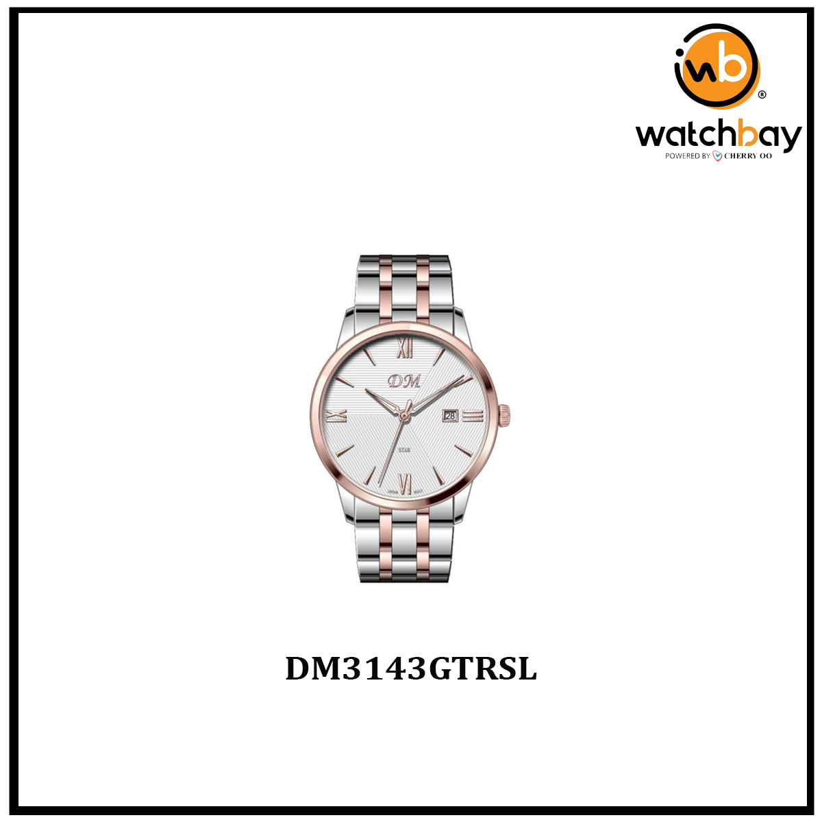 Dennis Martin Men Watch DM3143GTRSL