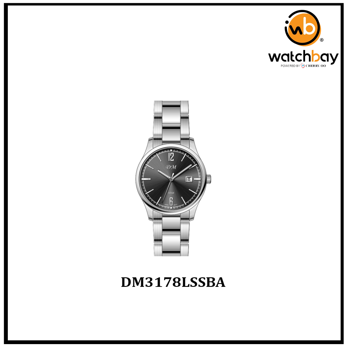 Dennis Martin Women Watch DM3178LSSBA