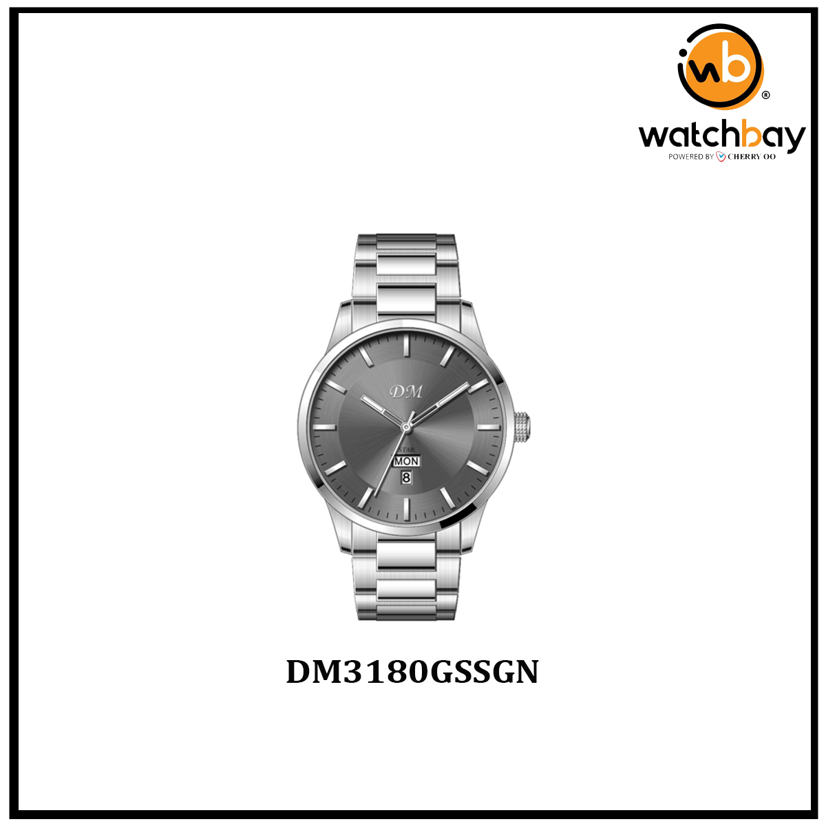 Dennis Martin Men Watch DM3180GSSGN