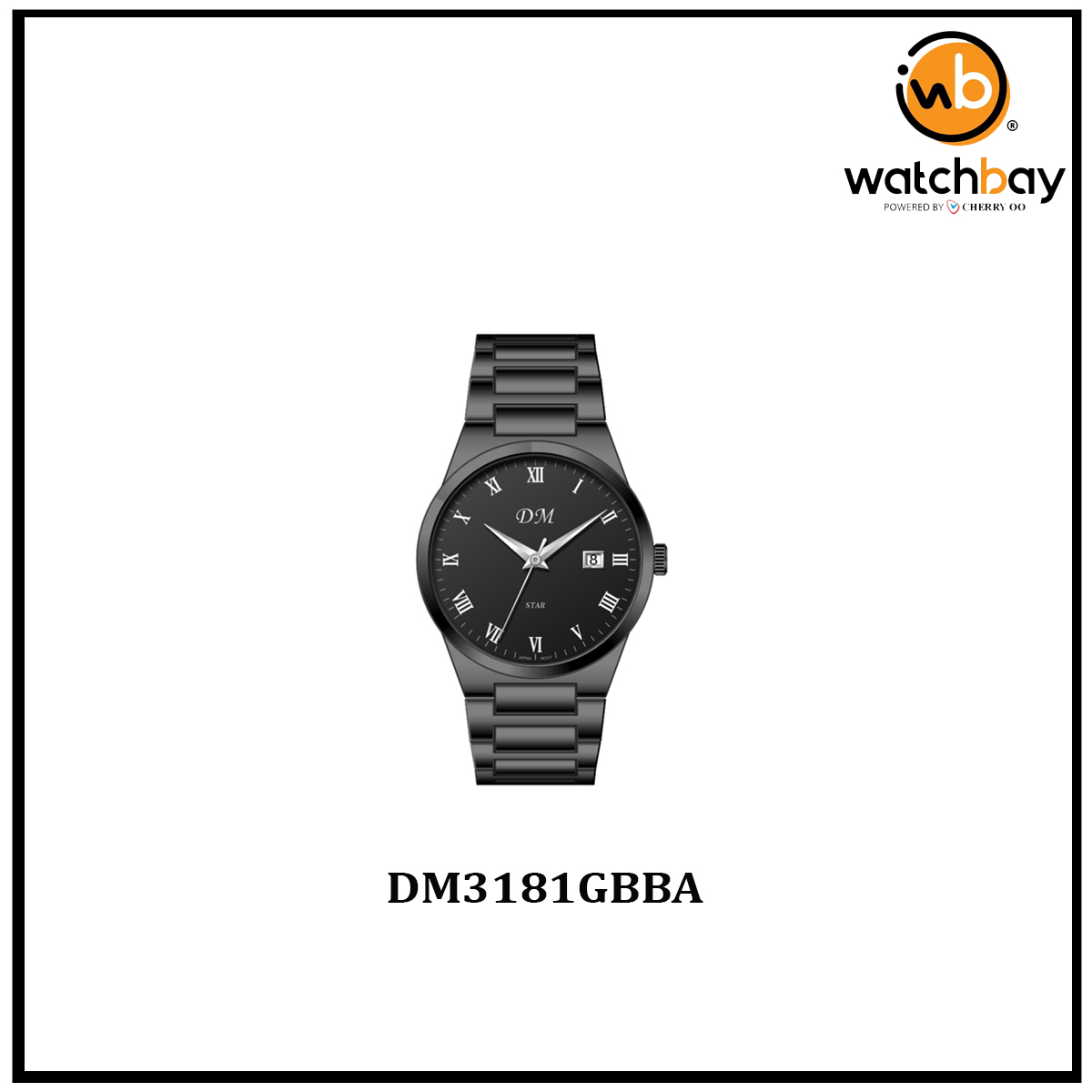 Dennis Martin Men Watch DM3181GBBA
