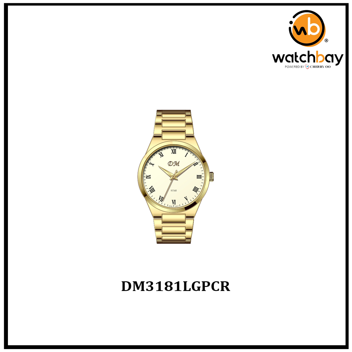 Dennis Martin Women Watch DM3181LGPCR