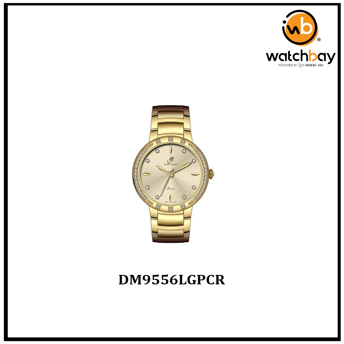 Dennis Martin Women Watch DM9556LGPCR