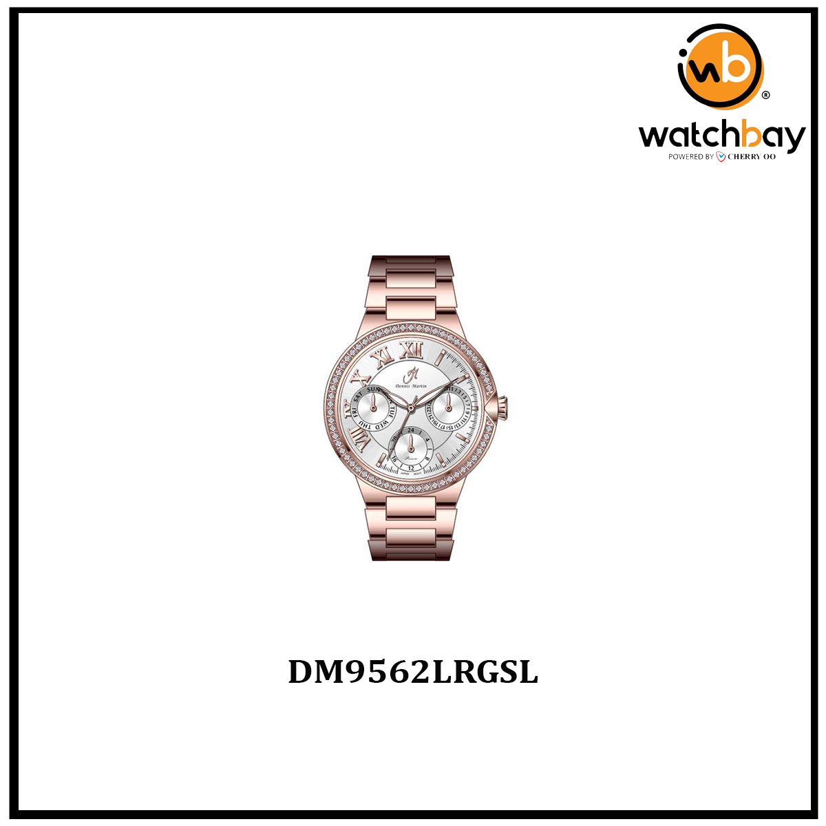 Dennis Martin Women Watch DM9562LRGSL