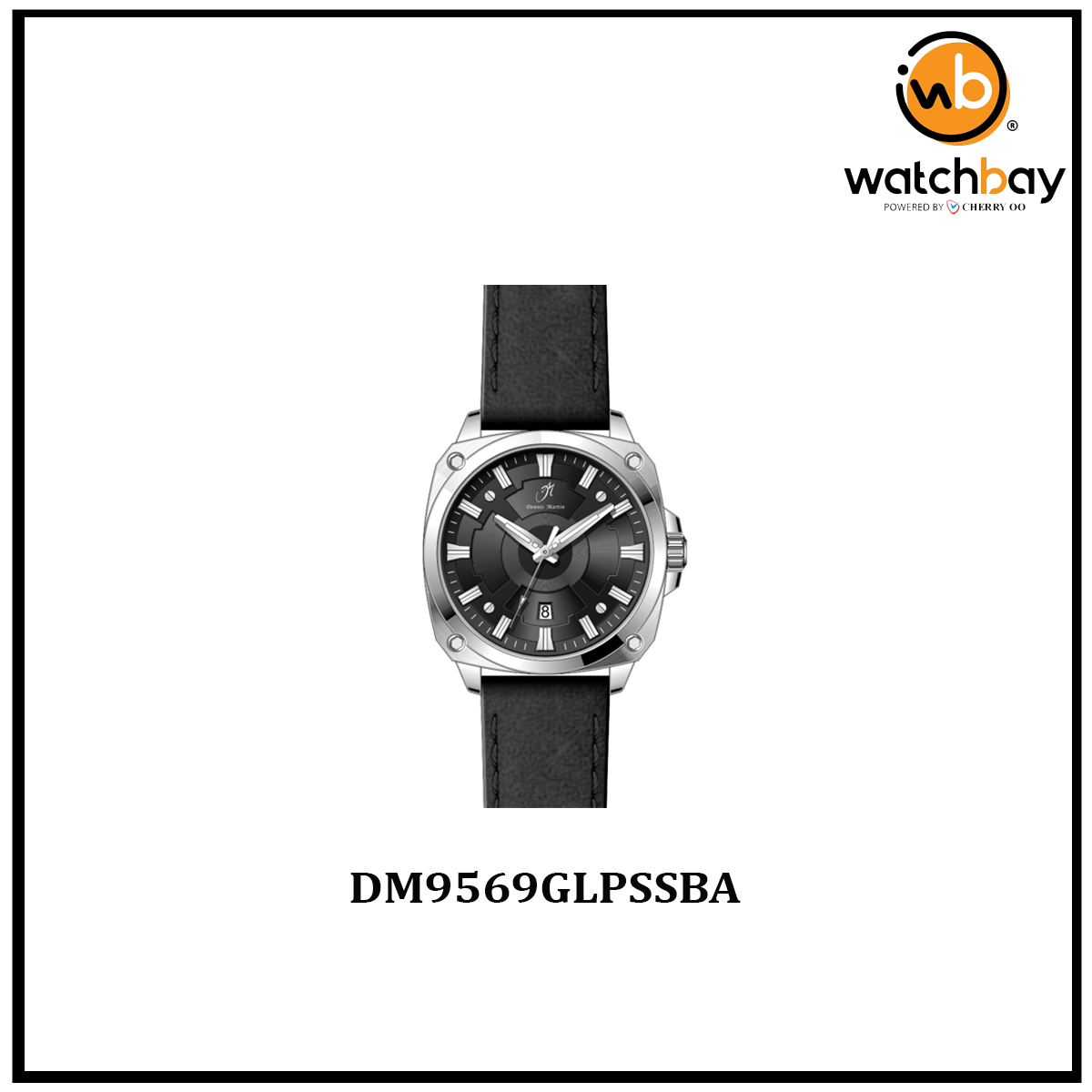 Dennis Martin Men Watch DM9569GLPSSBA