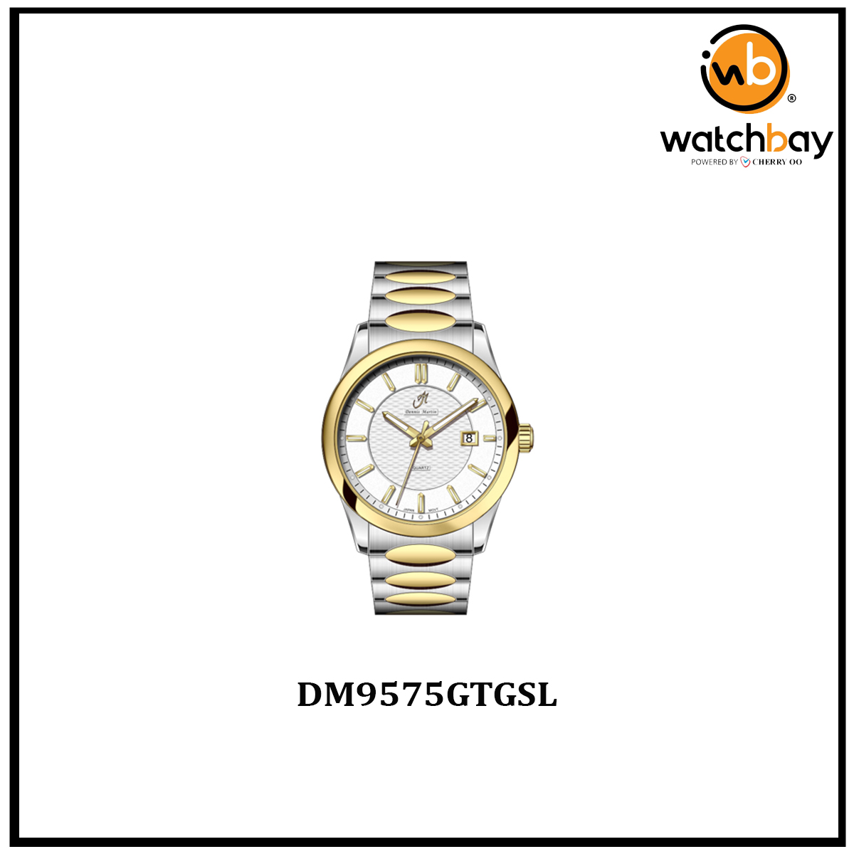 Dennis Martin Men Watch DM9575GTGSL